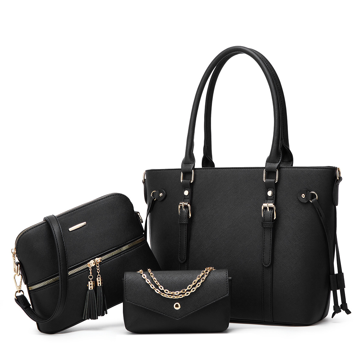 Set geanta dama Victoria – elegant, 3 piese