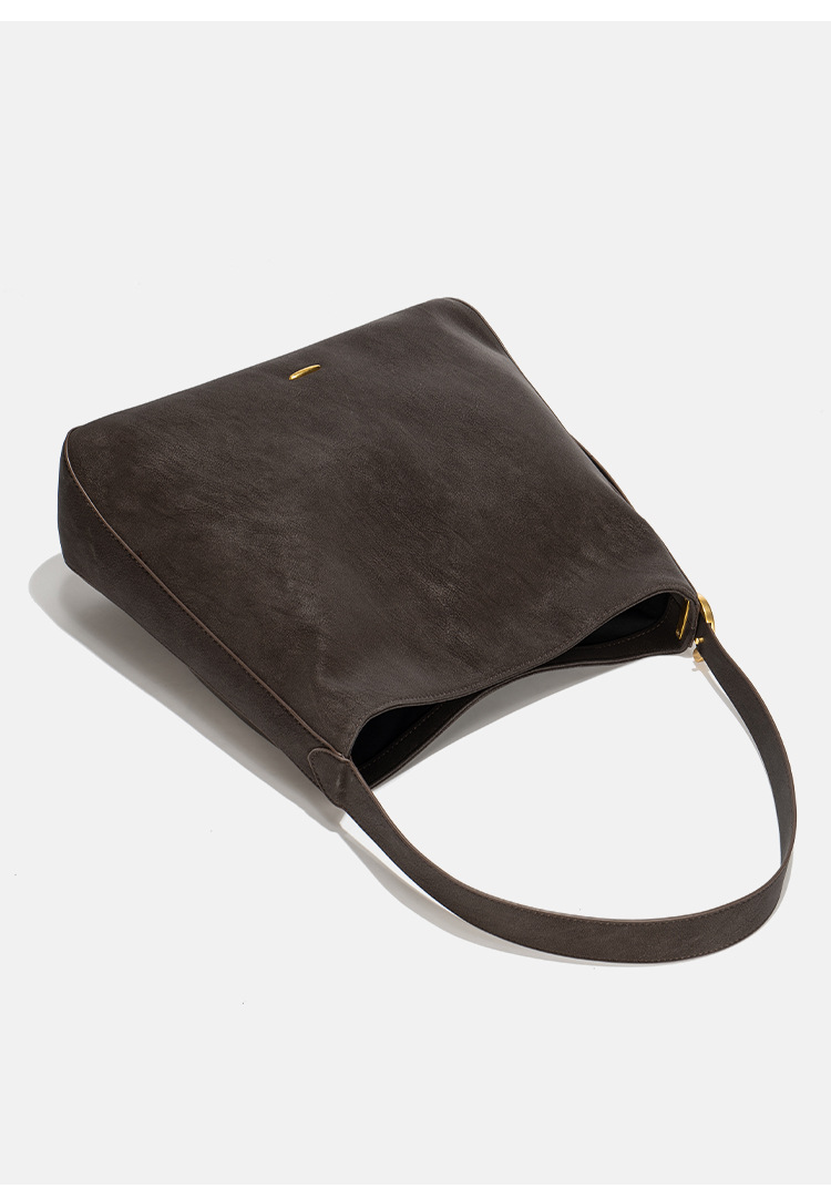 Geanta dama Mira hobo din piele de caprioara – eleganta retro