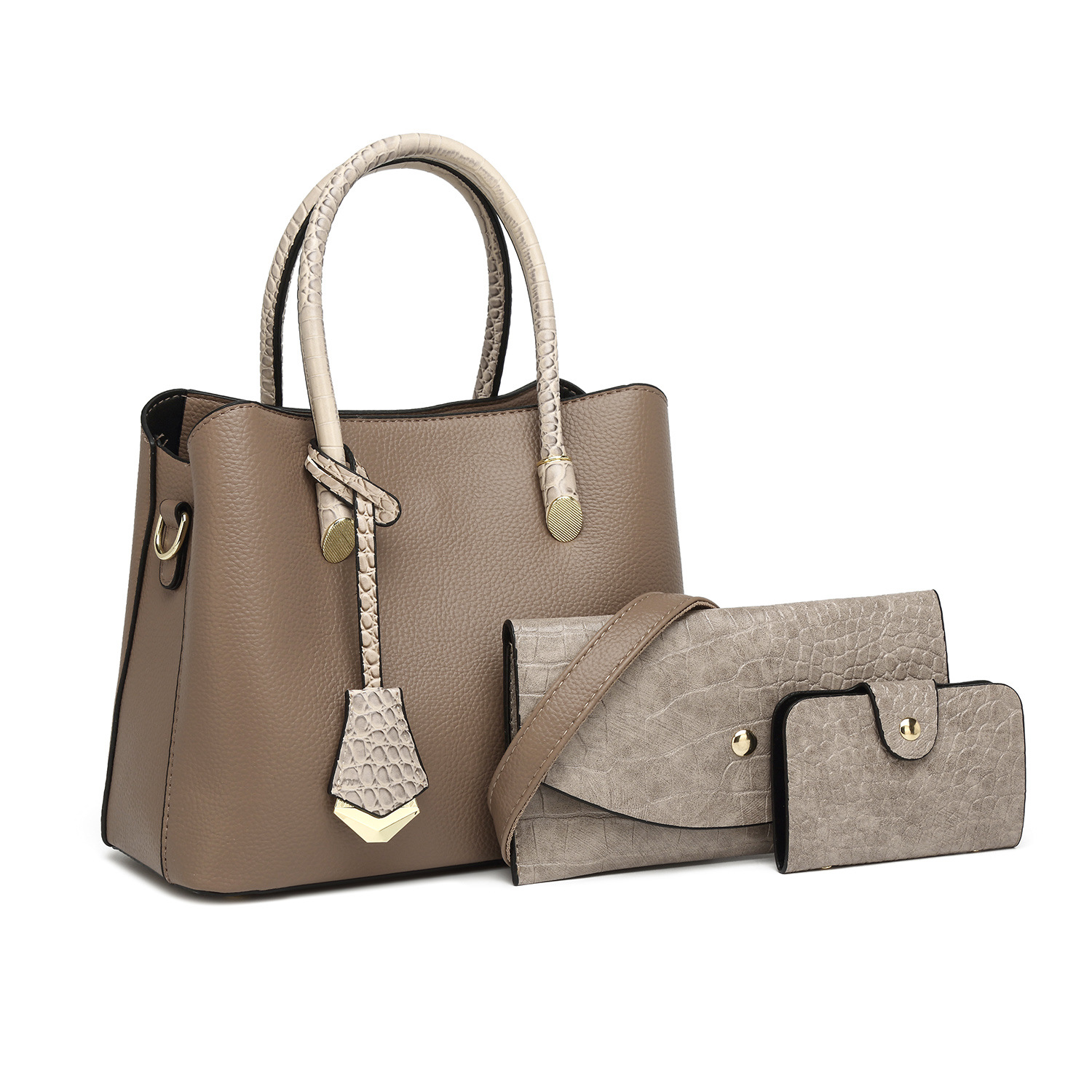 Isabella – set geanta dama, 3 piese