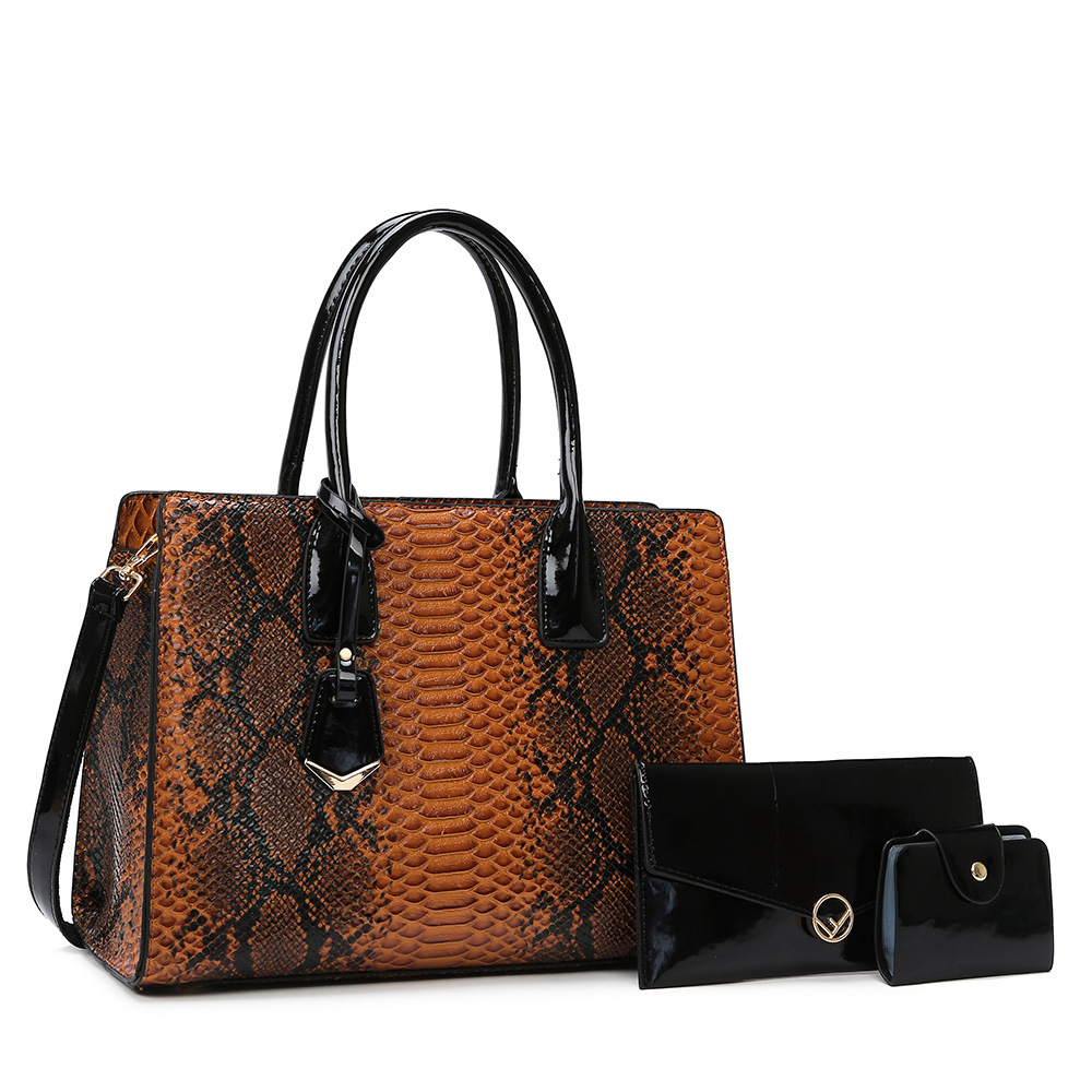 Noir Viper – set geantă dama, 3 piese