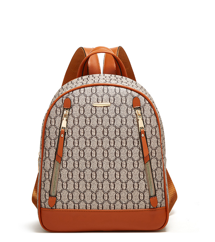 Set rucsac dama Monaco – monogram premium, 3 piese