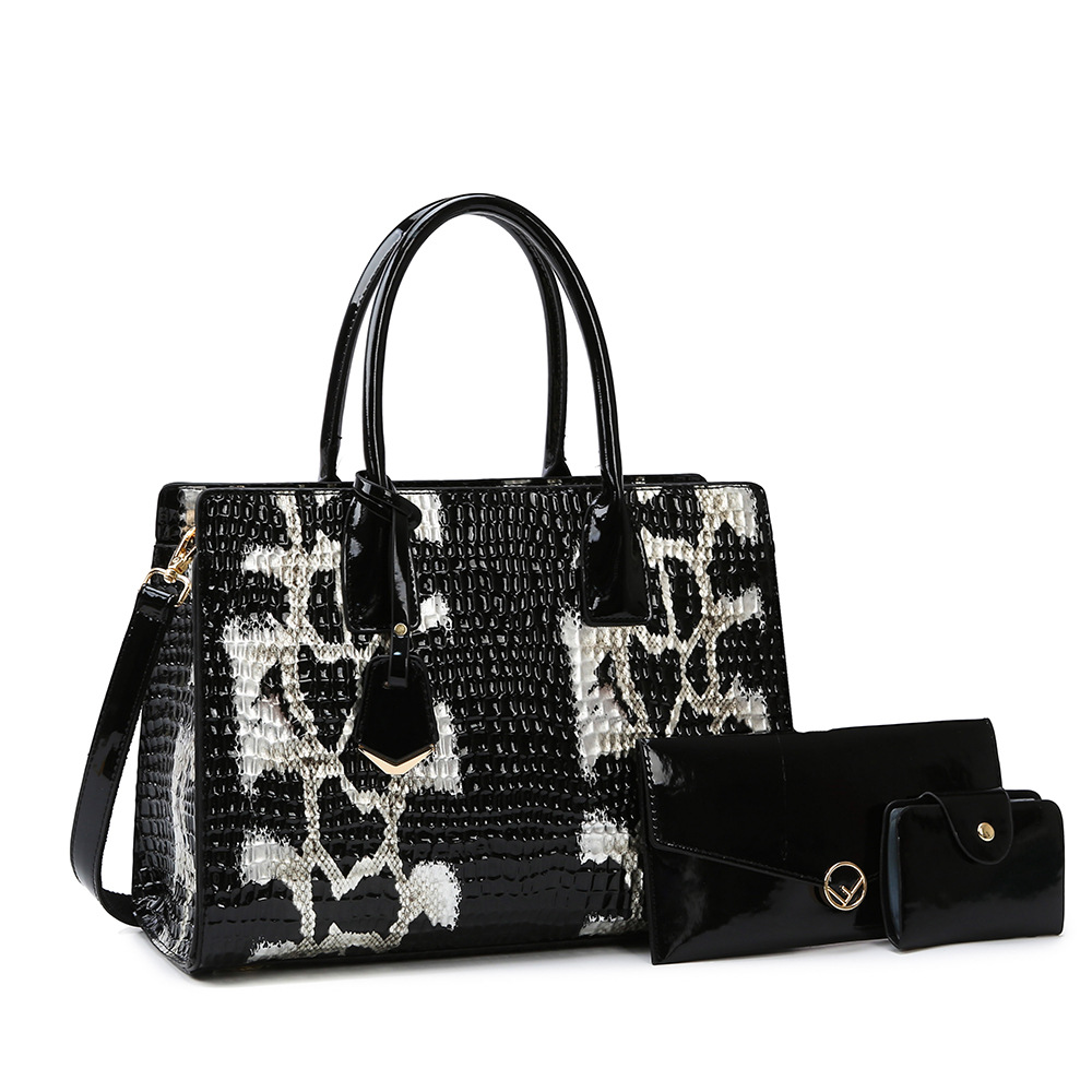 Noir Viper – set geantă dama, 3 piese