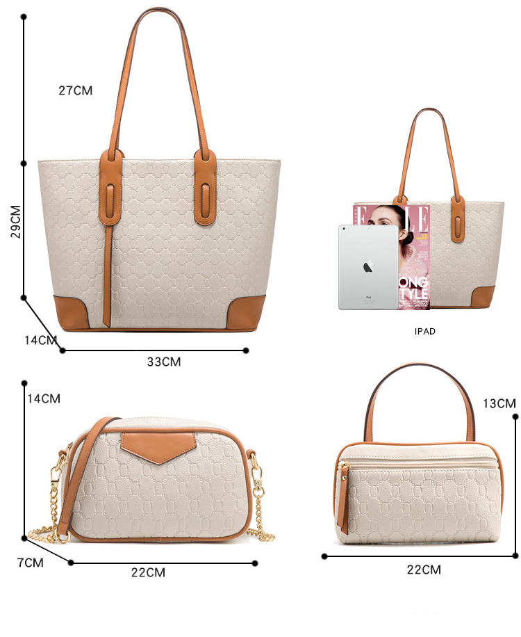Geanta dama Aurelia – set 4 piese