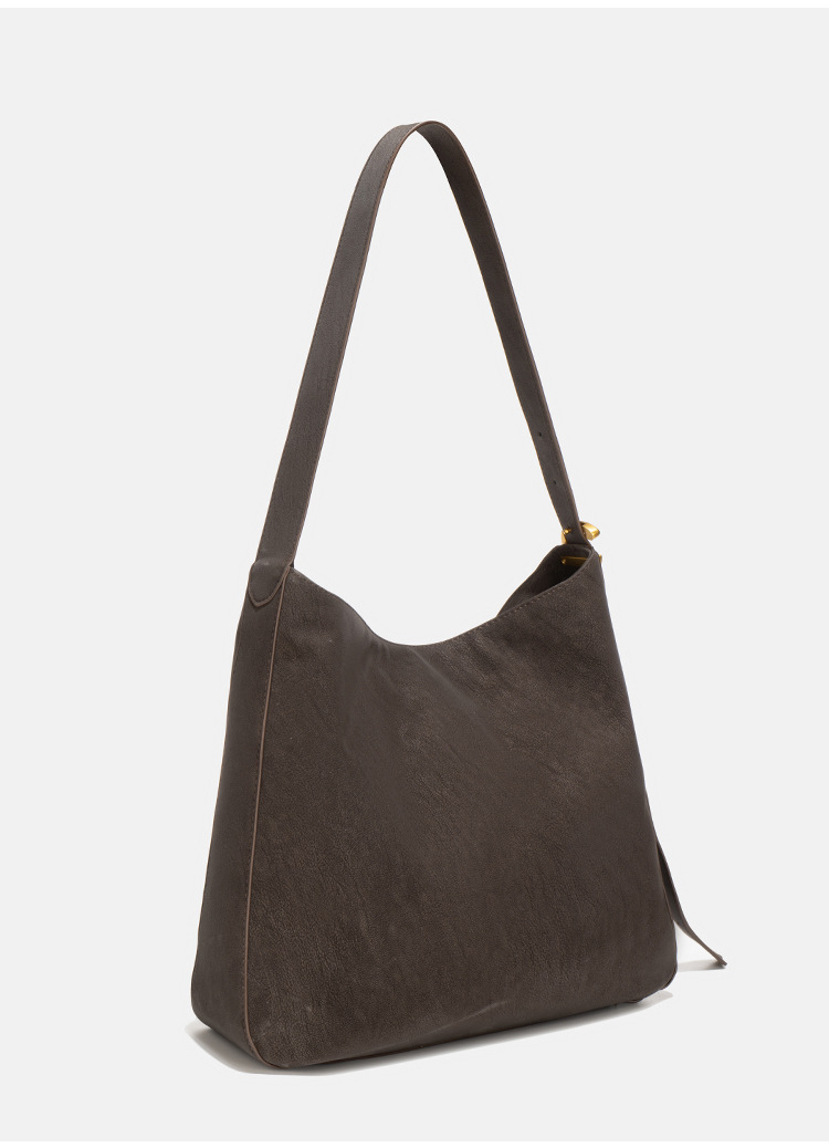Geanta dama Mira hobo din piele de caprioara – eleganta retro