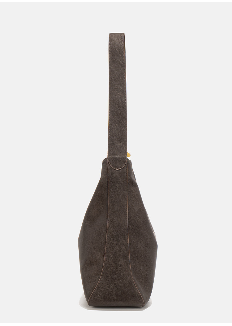 Geanta dama Mira hobo din piele de caprioara – eleganta retro
